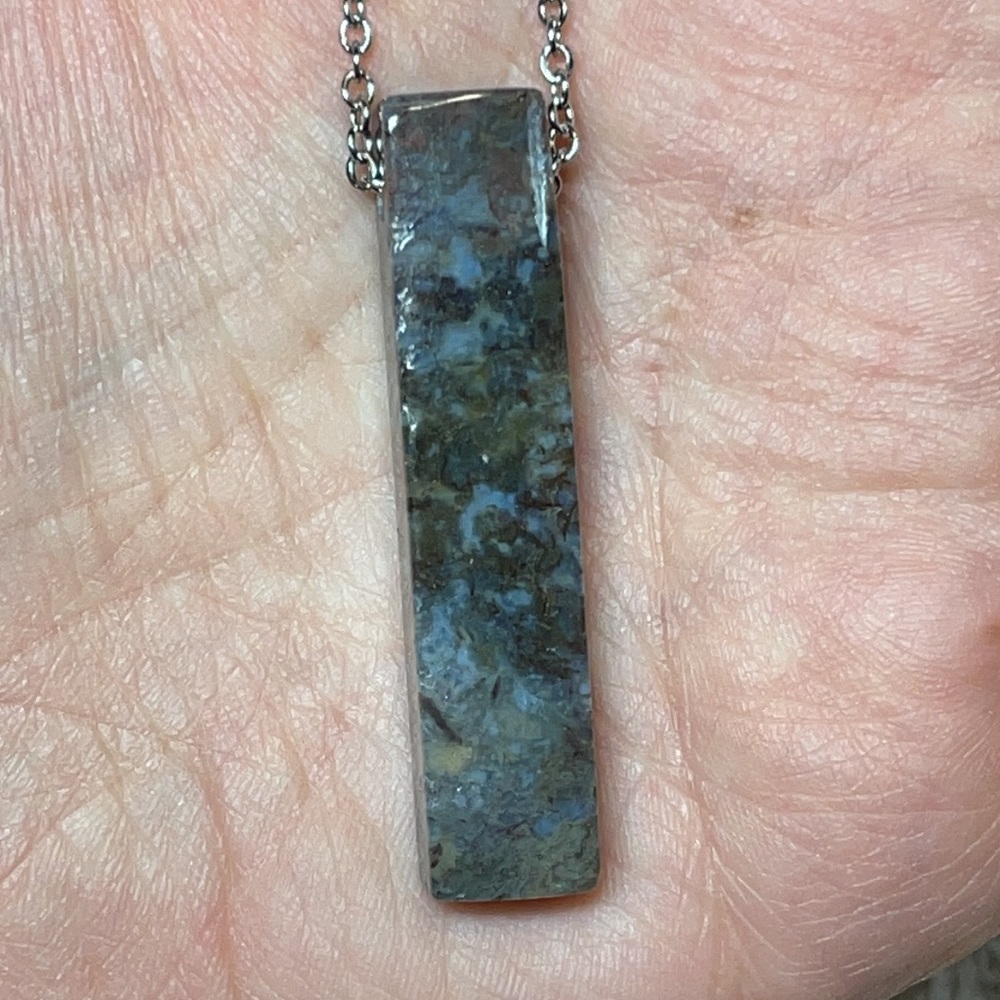 India Agate Necklace Crystal Healing Love Wealth